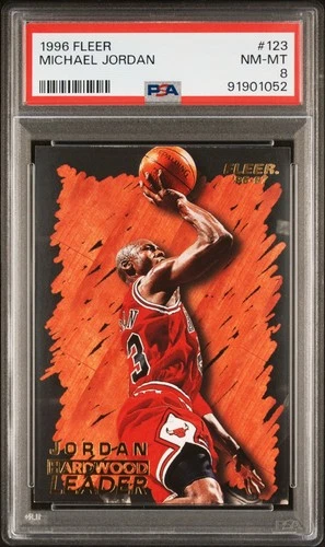 Jordan 1996 Fleer Jordan #123