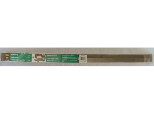 36" Inch HD Exterior Door Sweep MD Builder Prod 05389 *QTY TWO* NEW with screws - Picture 2 of 6