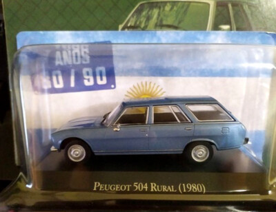 PEUGEOT 504 RURAL (1980) 80/90 Unforgettable Cars 1:43 Diecast