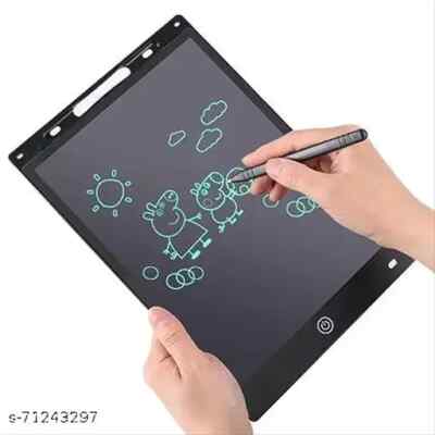 Digital Electronic Lcd Writing Tablet Pack Of 1 Doodle Board Reading & Writing