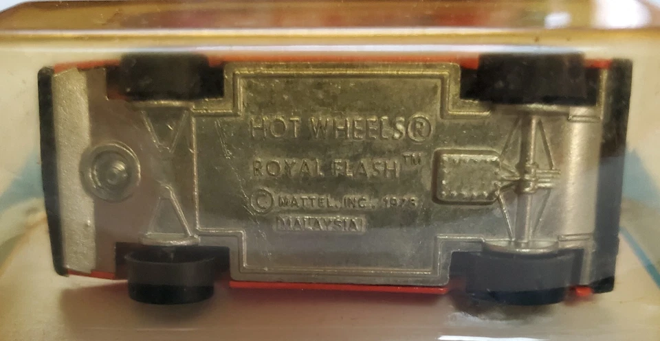 1982 Hot Wheels Mattel Diecast 1:64 Orange Royal Flash Lotus Esprit #2501 1978! - Image 3 of 3