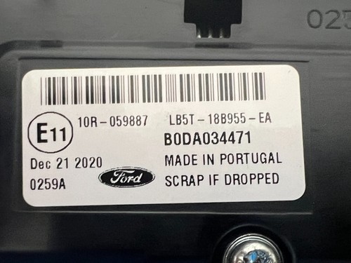 Ford Explorer 2020 2021 2022 4,2" consola de información pantalla LB5T-18B955-EA - Imagen 5 de 5