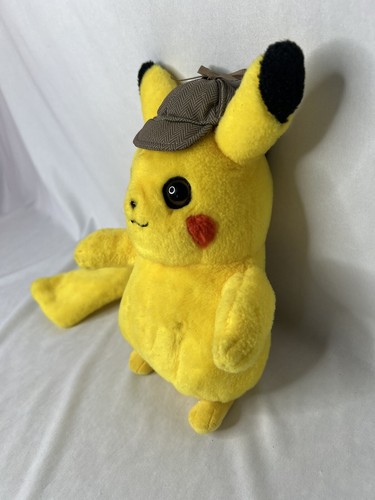 2019 Pokemon Detective Pikachu Movie Plush Stuffed Toy WCT Wicked Cool 9 inch - Picture 4 of 12