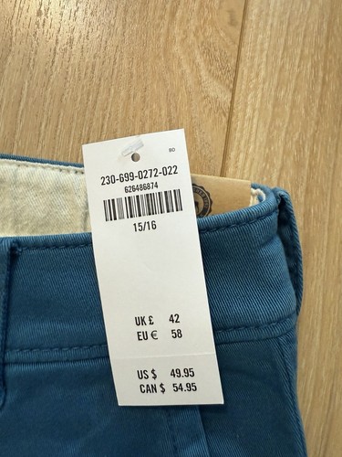 Abercrombie Kids Pants Size 15/16 Blue 15/16 - Picture 4 of 5