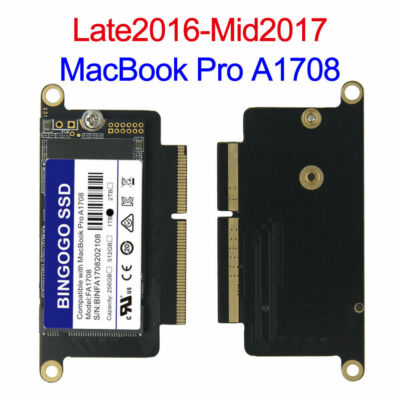 NEW 1TB SSD For Macbook Pro 13'' 13.3'' A1708 2016 2017 non-touchbar EMC 2978 3164
