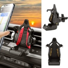 Racing Seat Cell Phone Holder Universal Car Vent Phone Mount Universal Fit fo...