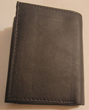 Marshal Black Leather Wallet