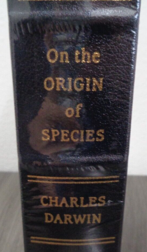 Easton Press ON THE ORIGIN OF SPECIES CHARLES DARWIN LEATHER BOUND SEALED NEW - Imagen 2 de 9