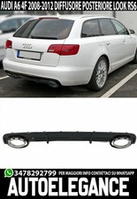 Hinterer Diffusor Audi A6 4F 08-11 Lift Avant Limousine Unter Stoßstange RS6 ABS