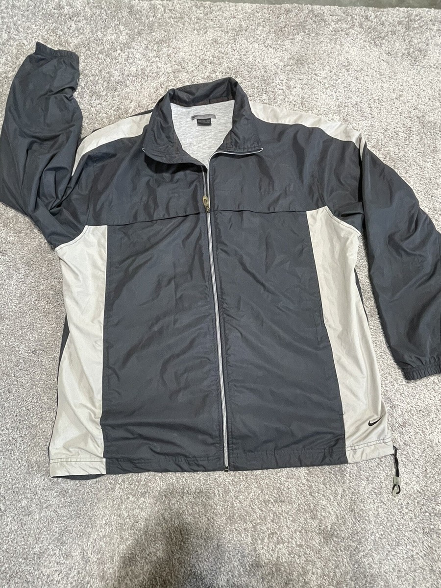 Nike Mens Windbreaker Gray Jacket Size XXL RFC NME 920220 KL4 | eBay