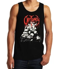 Obituary American Death Metal Band Men's Black Tank Top