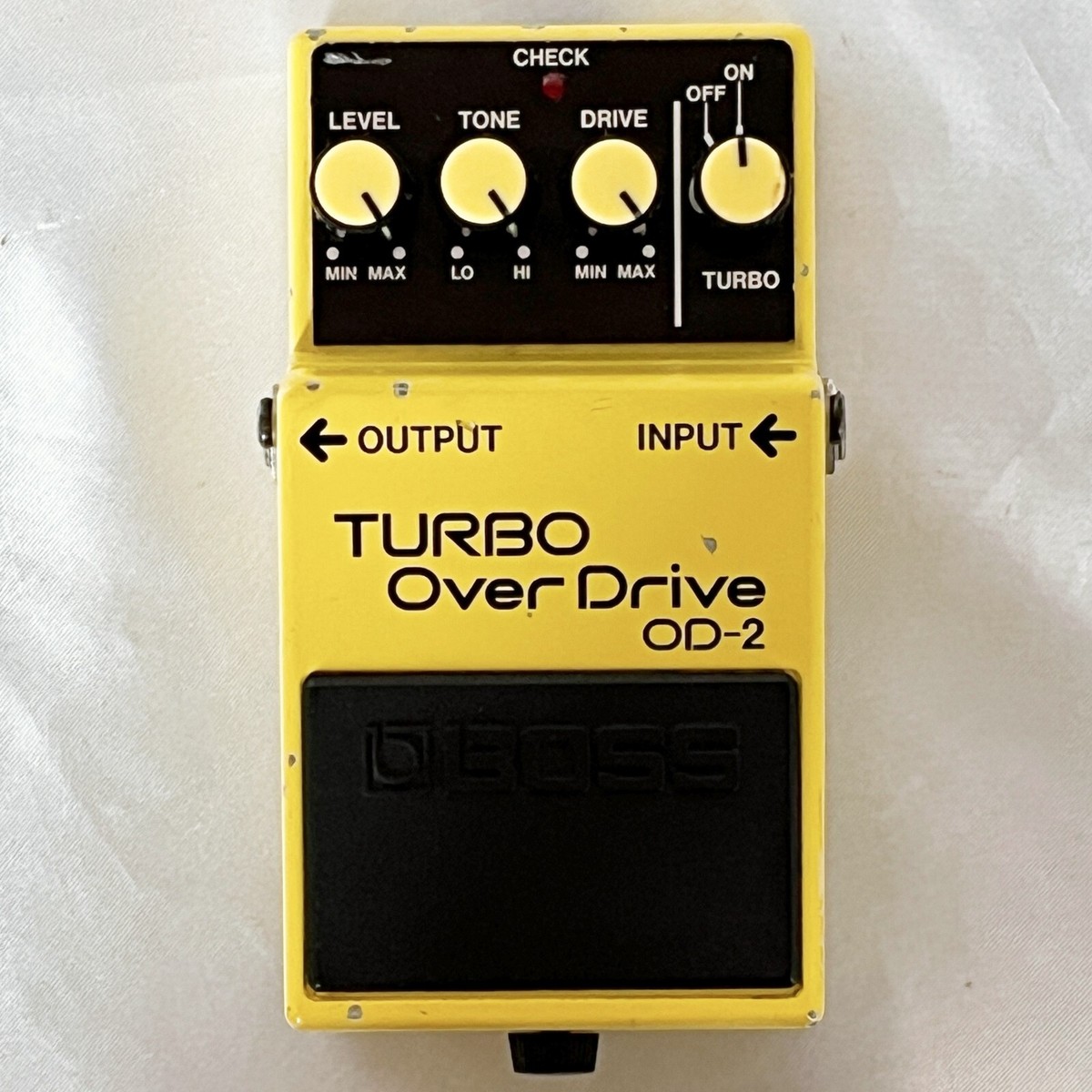 Boss Turbo Overdrive OD-2 1988 Made in Japan Vintage Pedal