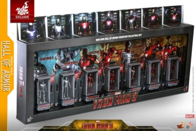 Hot Toys Marvel Iron Man 3 Hall of Armor Miniature Hot Toys Marvel Iron Man 3 Hall of Armor Miniature