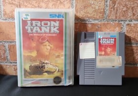 Vintage 1988 Nintendo NES Iron Tank Video Game Tested Working W/ Original Case