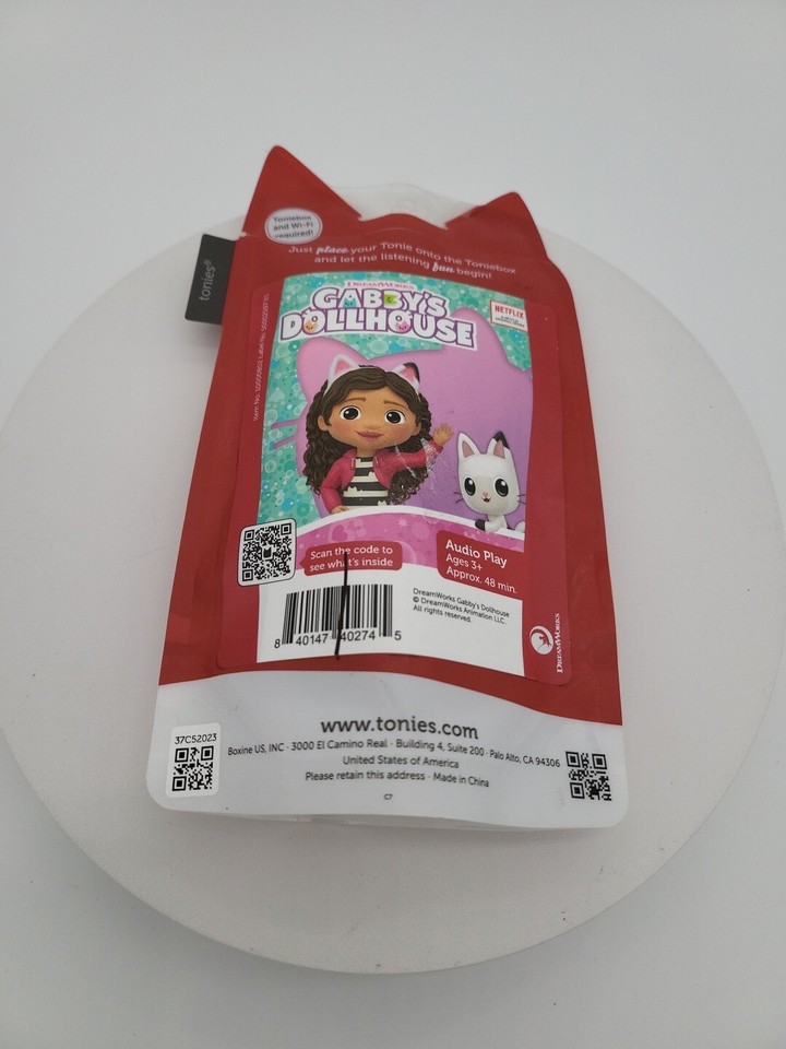 Tonies Gabby's Dollhouse Audio Play Figure Character Brand New Cat