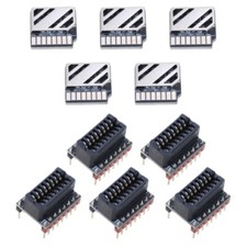 5Sets 3D Printer EZ2209 Stepper Motor Driver  Connector Kit Cooling Heatsink