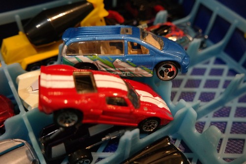 2 48ct. Matchbox Hot Wheels Cases Lot ALL 96 CARS MINT Boat Chopper 90's VW - Picture 13 of 14