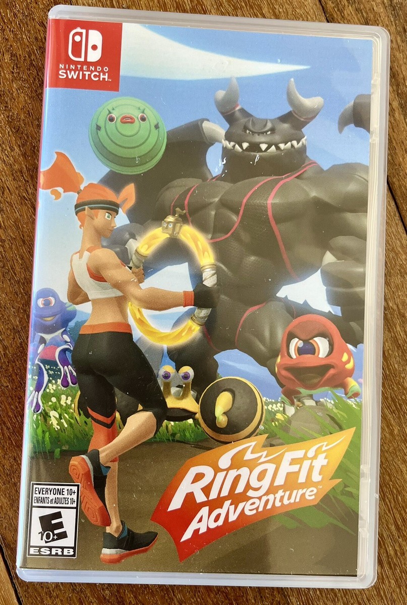 Nintendo Switch Ring Fit Adventure 2019 Fitness Exercise GAME ONLY