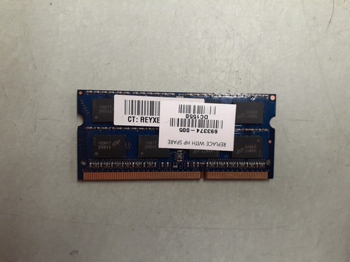 Kingston 8 GB PC3L-12800S DDR3-1600 Laptop Memoria RAM HP691160-H65-MCN 1510 - Imagen 3 de 3