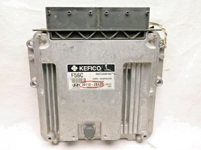 12 - 14 Hyundai Accent 39110-2bas9 Computer Brain Engine Control ECU