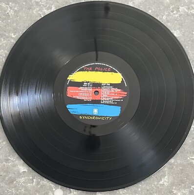 The Police Autographed Vinyl Synchronicity Summers Copeland Sting