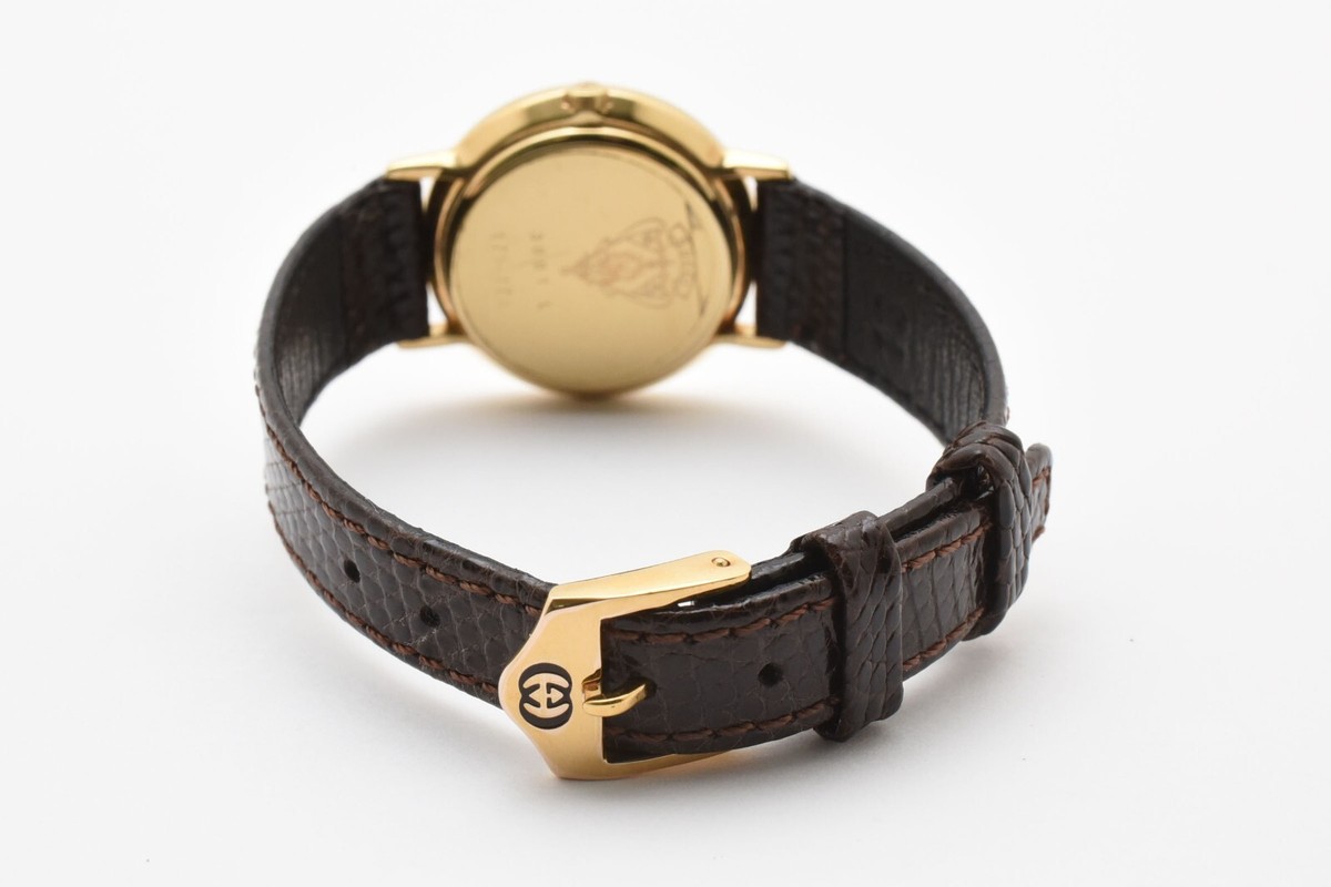 GUCCI グッチ　ゴールド　3001Lレディース　腕時計 Gucci 3001L Women's Quartz Wristwatch - Gold for sale online