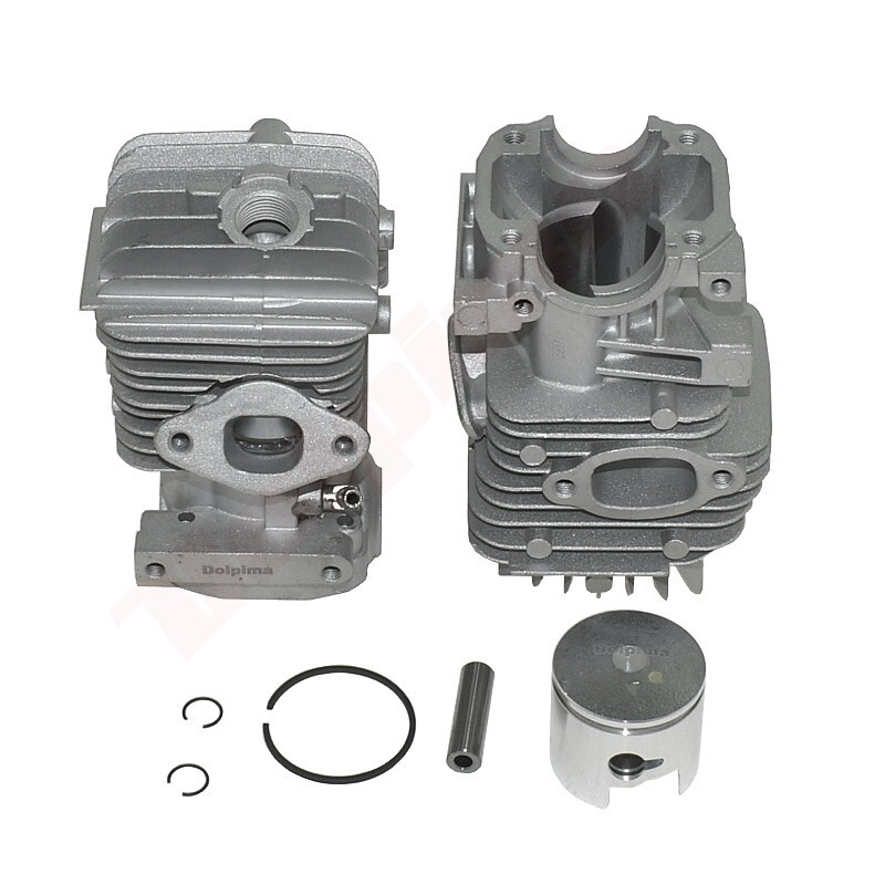 Kit Piston Cylindre 43mm Pour Tronçonneuses 45CC - Compatible Timbertech, Silverline, Taurus Et Autres