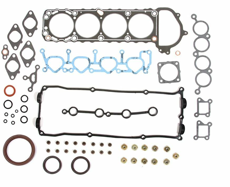 FITS 9599 NISSAN 240SX Full Gasket Set PISTON RINGS BEARINGS KIT 2.4L