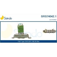 Widerstand InnenraumgebläSe Sando SRS74042.1 FüR Fiat