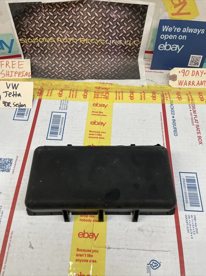 85-92 VW VOLKSWAGEN JETTA ГОЛЬФ ПРЕДОХРАНИТЕЛЬ КОРОБКА КРЫШКА 191857925 OEM - Изображение 3 из 4