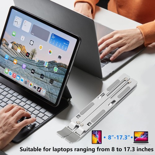 Support Ordinateur PortableAlliage D'aluminiumSupport pour Ordinateur Portabl... - Photo 2/7