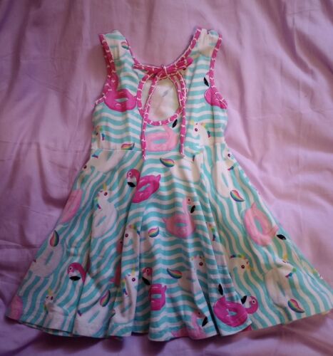 Eleanor Rose Pool Party Dress Size 4-5 Girls - Picture 4 of 4