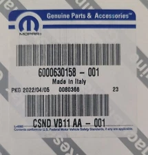 Exhaust Gas Recirculation (EGR) Cooler-Cooler Mopar CSNDVB11AA