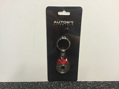 AUTO art Racing Brake Disc Keychain Evolution Schlüsselanhänger Bremsscheibe key