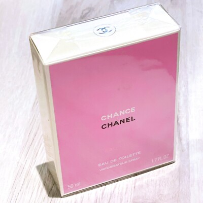Chanel CHANCE Eau Vive Eau De Toilette Spray (New In Wrapped Box/50ML)