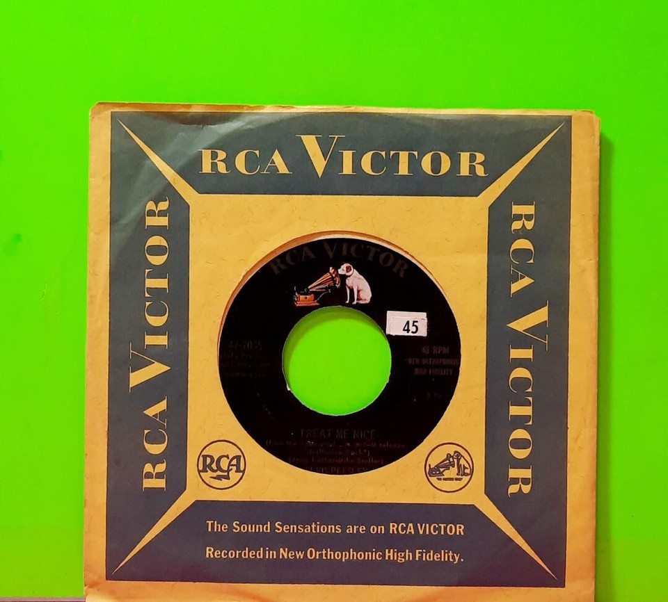 ELVIS PRESLEY JAILHOUSE ROCK EXCELLENT 45 RPM RECORD | eBay