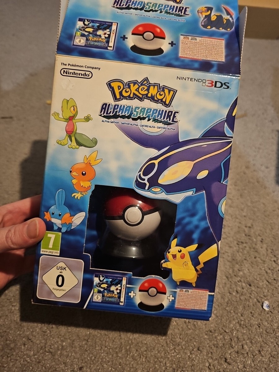 Pokemon Alpha Sapphire Limited Edition Nintendo 3DS Game +