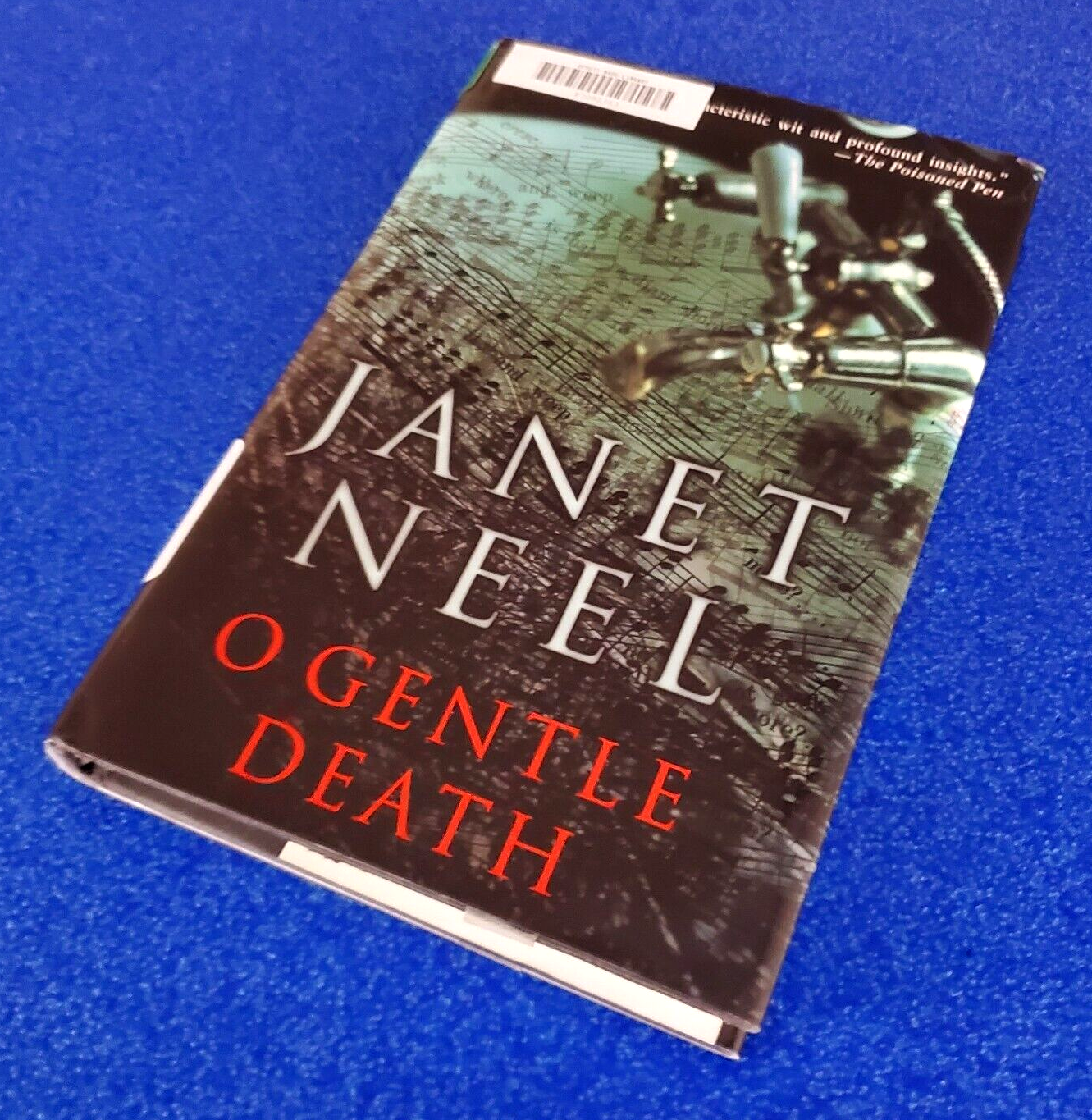 O GENTLE DEATH HARDCOVER POLICE PROCEDURAL MYSTERY DETECTIVE SHIPS FREE