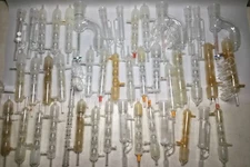 Lot of Ace Glassware, Kontes, Pyrex, Kimax Chemistry Glass kits (Slightly Damage