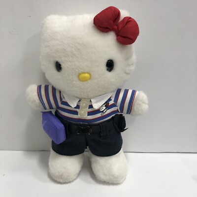 Hello Kitty Uniform series Sagawa Express Plush doll 2013 Sanrio Japan 9''.