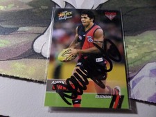 ✺Hand Signed✺ AFL 2008 Select Essendon Bombers -Alwyn Davey Card No.52 C3