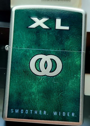 ZIPPO 2007 KOOL XL SMOOTHER WIDER GREEN LIGHTER Original Box And Labels Camel - Picture 7 of 12