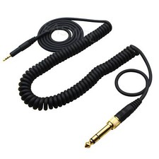 Headphone Adapter Spring Audio Cable Cord Wire Replacement for Headphones