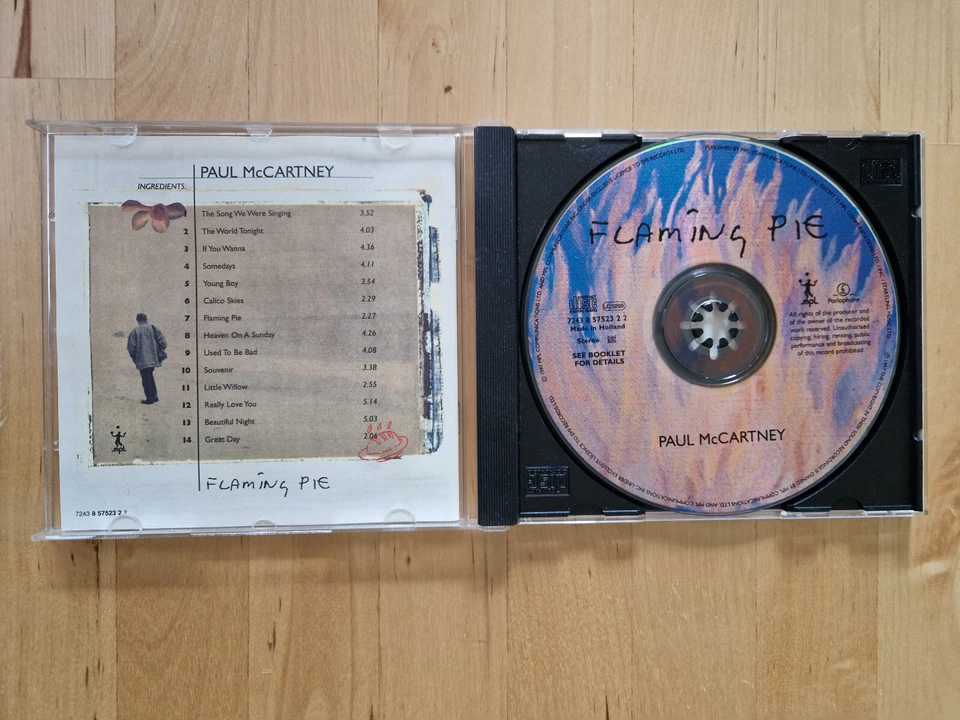 Paul McCartney: "FLAMING PIE" (CD von 1997 mit Young Boy, Calico Skies) neuw. - Bild 3 von 3