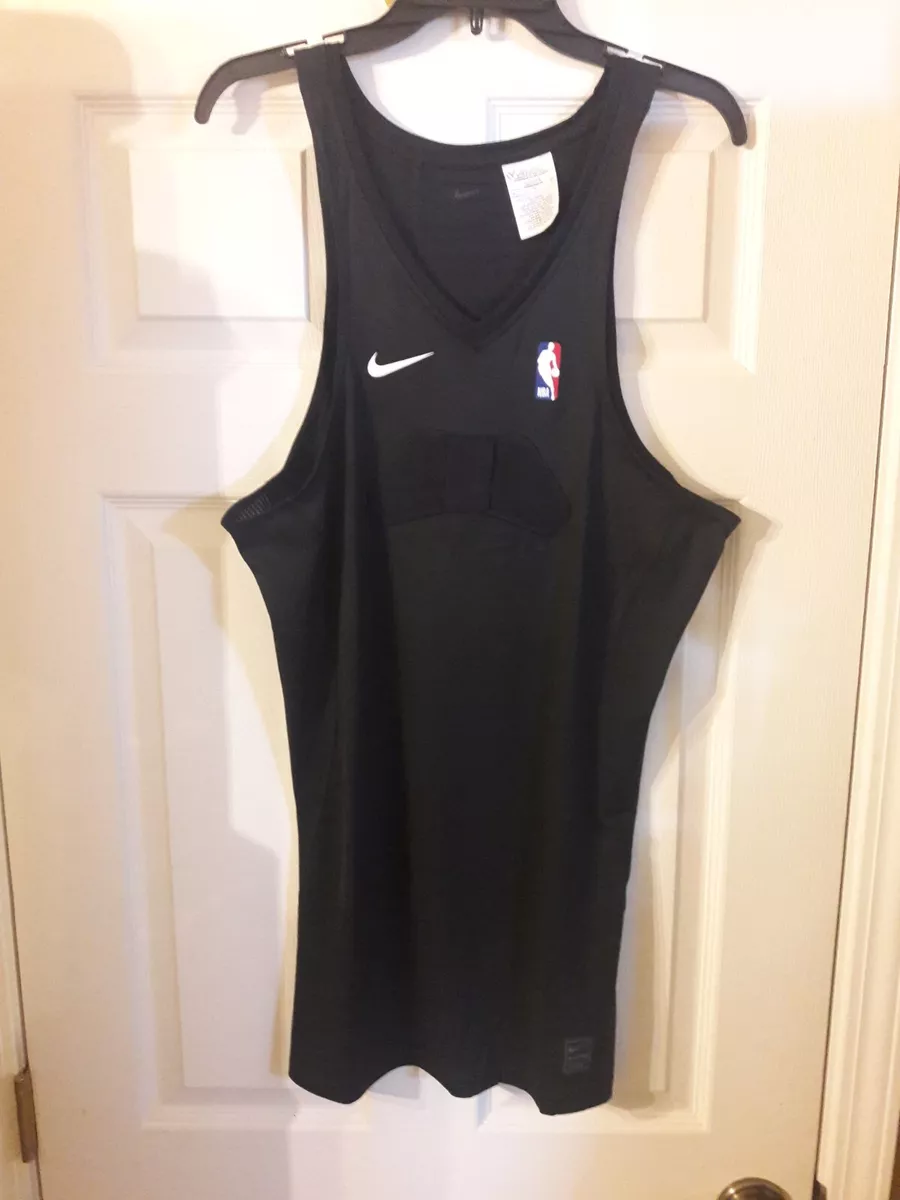 NWT Nike Pro NBA Team Player Issue Breathe Training Tank Top Black