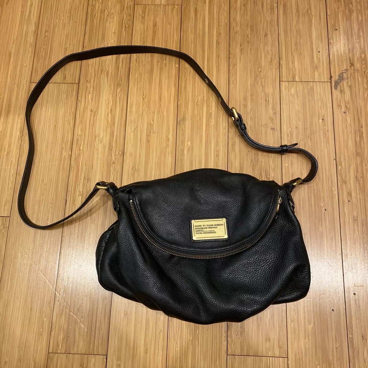 Classic q leather crossbody bag Marc by Marc Jacobs Black in Leather -  32440863