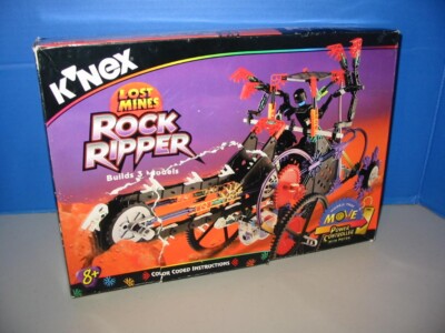 K'NEX Lost Mines Rock Ripper - 3 Models #13130 RARE Vintage Set 1998 Sealed Bags