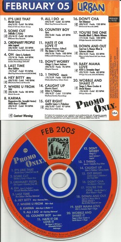 PROMO CD MIXES ALICIA KEYS The Game FABOLOUS Usher & John Legend CAM’RON Chingy