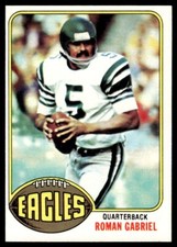 1976 Topps Football Roman Gabriel Philadelphia Eagles #145