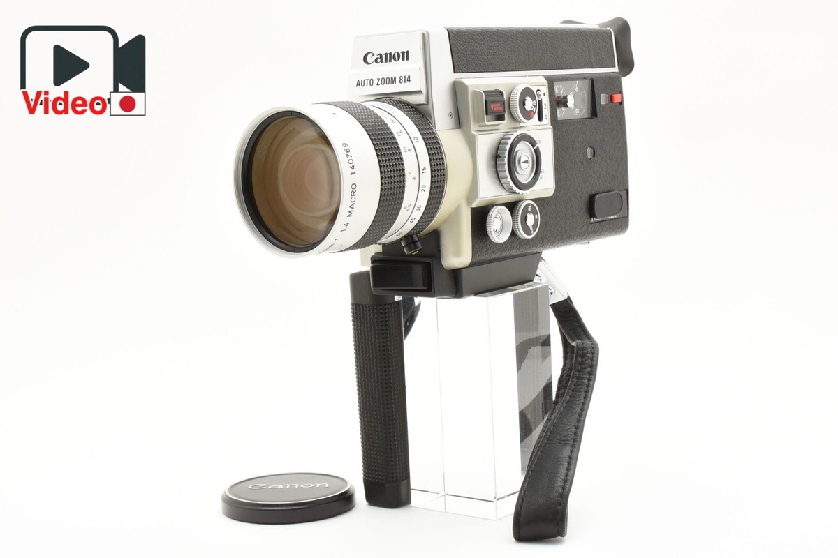 ▶️ [NEAR MINT] Canon Auto Zoom 814 Electronic Super8 Movie